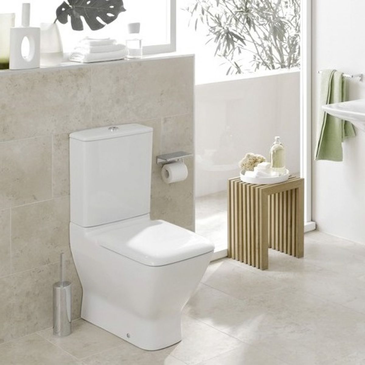 Laufen Palace Close Coupled Cistern & Lid Including Top Flush Fittings L/R Side Inlet 3/6 Litre - White