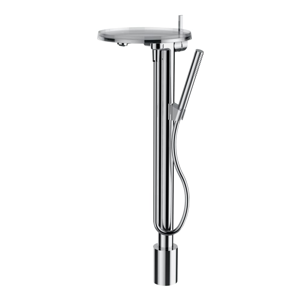 Laufen KARTELL by LAUFEN Brassware Floorstanding Bath Shower Mixer - Disc