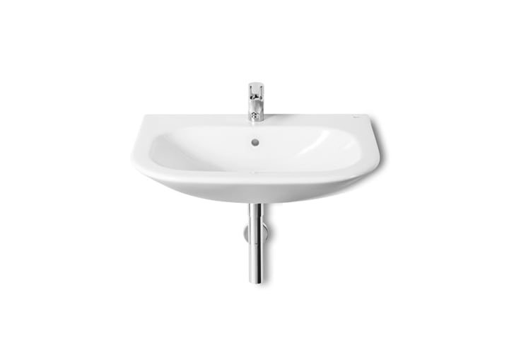 Roca Nexo Basin 600mm 1 Tap Hole - White