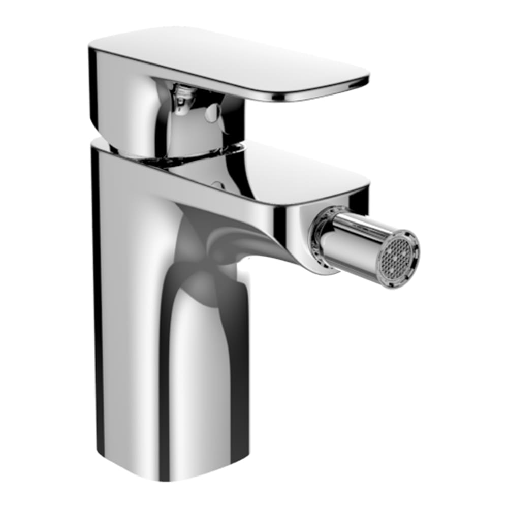 Laufen City Plus Bidet Mixer with Pop-Up Waste - Chrome 10