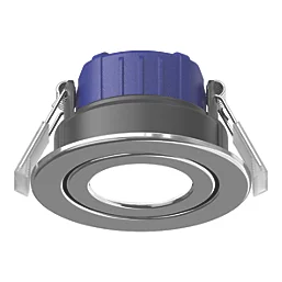 LAP Chaac Tilt Fire Rated LED Downlight 5.5W 600lm - Polished Chrome