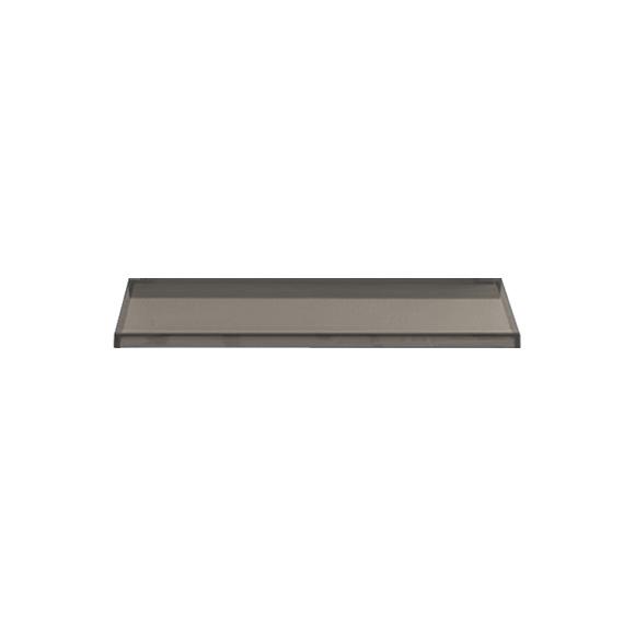 Laufen Kartell Shelf For Basin - Smoky Grey