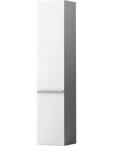 Laufen Living Square Tall Cabinet 35 x 156H x 335cm Right Hand Hinge - White