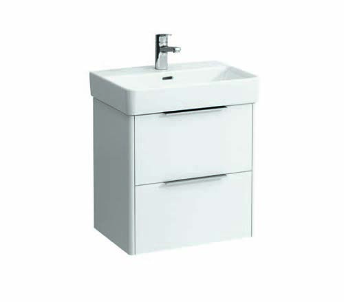 Laufen Base 55cm Vanity Unit Reduced Depth - Matt White