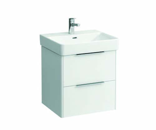 Laufen Base 55cm Vanity Unit Matt White 11