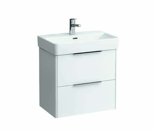 Laufen Base 60cm Vanity Unit Reduced Depth - Matt White