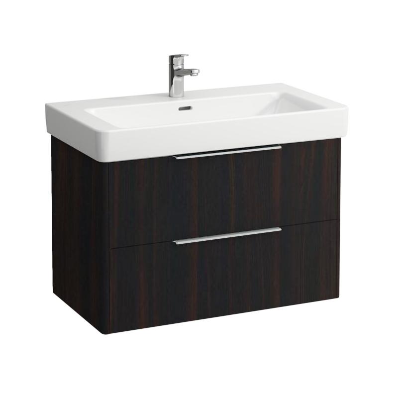 Laufen Base 85cm Vanity Unit - Dark Elm