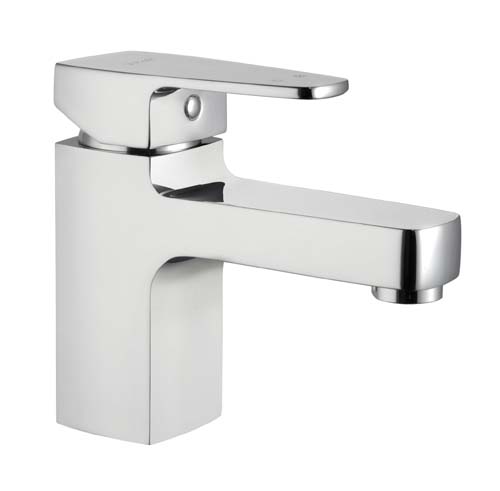 VitrA Q Line Mono Bath Filler - Chrome