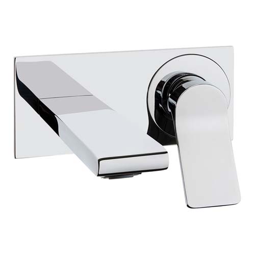 VitrA Memoria Wall Mounted Basin Mixer - Chrome