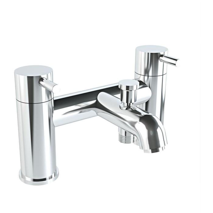 VitrA Minimax 2 Tap Hole Bsm - Chrome