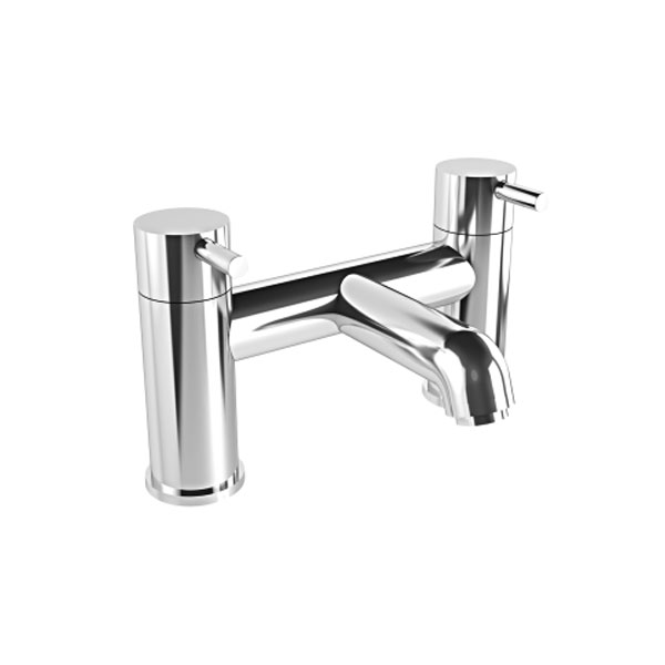 VitrA Minimax 2 Tap Hole Bath Filler - Chrome