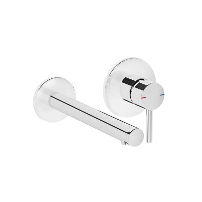 VitrA Origin Wall Mounted Basin Mixer - Chrome 8