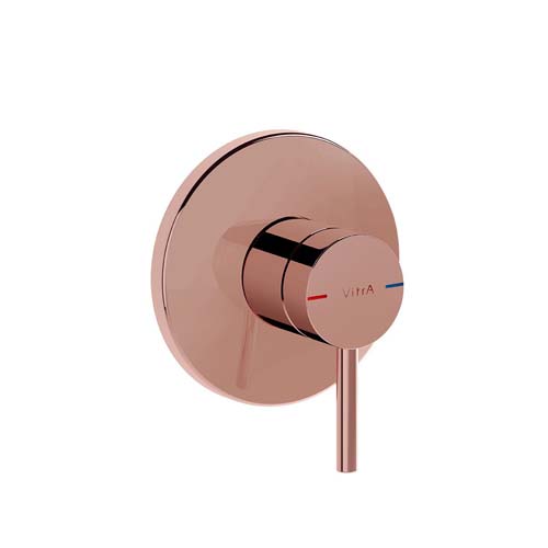 VitrA Origin Concealed Shower Valve Exposed Part - Copper 5