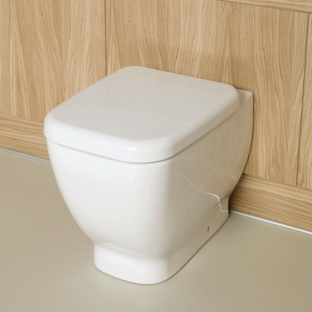 VitrA Shift Back To Wall Pan - White