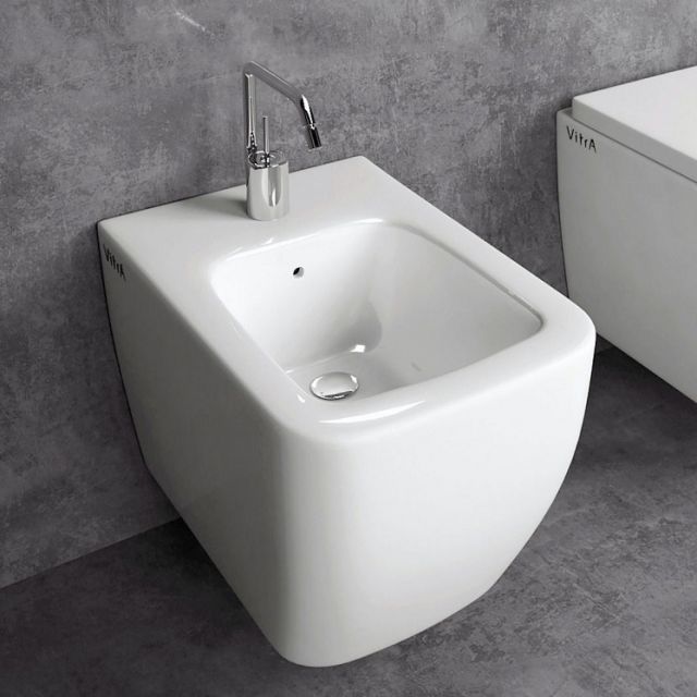 VitrA Shift Wall Hung Bidet - White