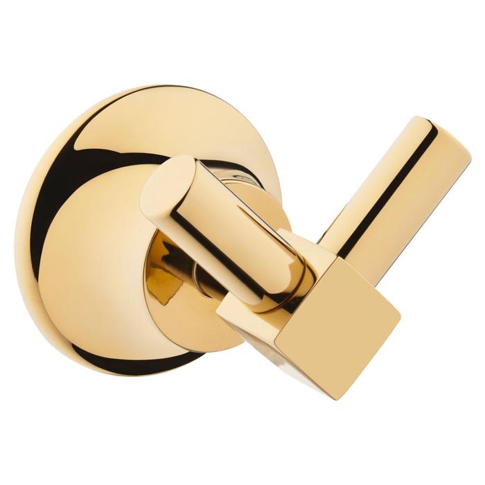 VitrA Juno Double Robe Hook - Gold