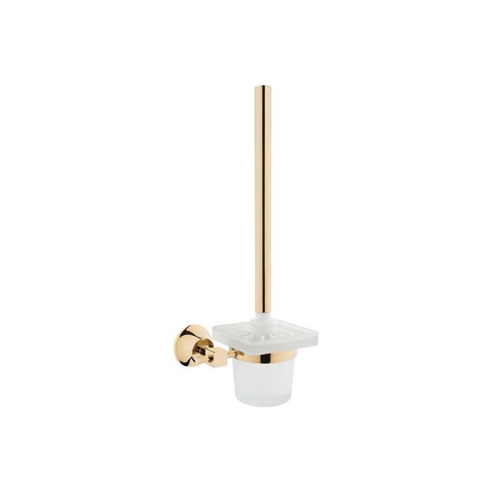 VitrA Juno Wc Brush & Holder - Gold
