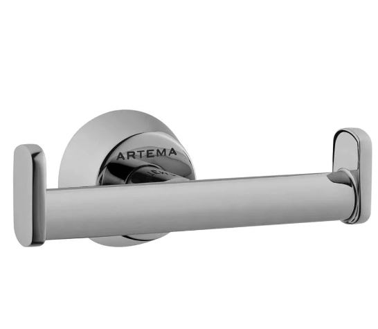 VitrA Matrix Double Robe Hook - Chrome