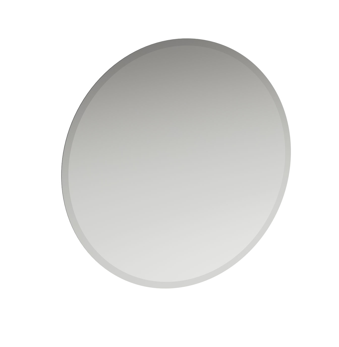 Laufen Round Mirror with LED Ambient Light