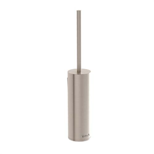 VitrA Origin Wc Brush & Holder - Brushed Nickel