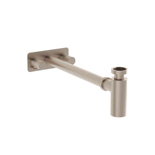 VitrA Basin Waste Set - Brushed Nickel