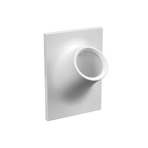 VitrA Istanbul Urinal Mains Supply with Integrated Electronic Flusher - White 4