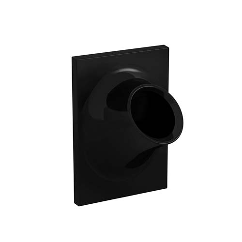 VitrA Istanbul Urinal with Integrated Electronic Flusher Battery Operated - Black 6