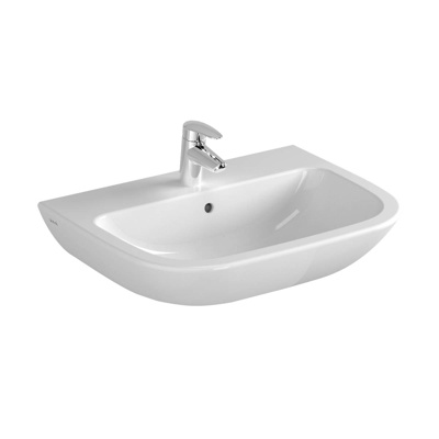 VitrA S20 Basin 600mm 1 Tap Hole - White