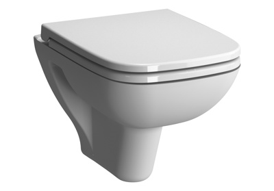 VitrA S20 Wall Hung Pan Short Projection Excl Frame & Cistern - White