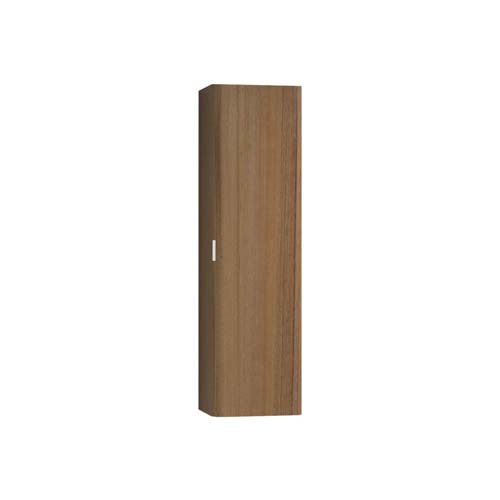 VitrA Nest Tall Unit 45 x 160H x 37cm Right Hand Hinge - Waved Natural Wood