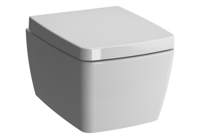 VitrA M-Line Wall Hung 48cm Pan Short Projection Excl Frame & Cistern - White