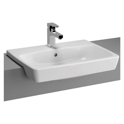 VitrA M-Line Basin 60 x 46cm 1 Tap Hole - White