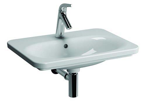 VitrA Nest Trendy Basin 595 x 445cm 3 Tap Hole - White