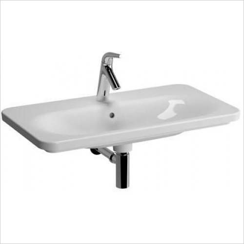 VitrA Nest Trendy Basin 795 x 445cm 1 Tap Hole - White