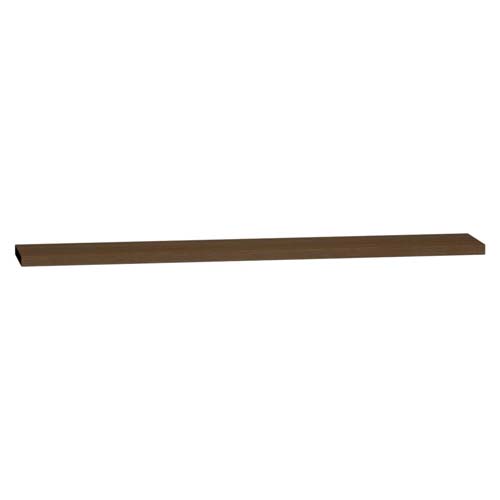VitrA Shelf 80 x 18H x 13cm - Waved Natural Wood 10