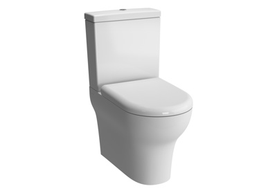 VitrA Zentrum Close Coupled Pan Closed Back - White