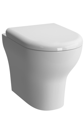 VitrA Zentrum Back To Wall Pan Excl Concealed Cistern - White