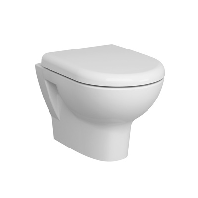 VitrA Zentrum Rim-Ex Wall Hung Pan - White