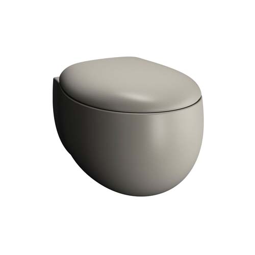 VitrA Memoria Wall Hung Wc - Matt Taupe