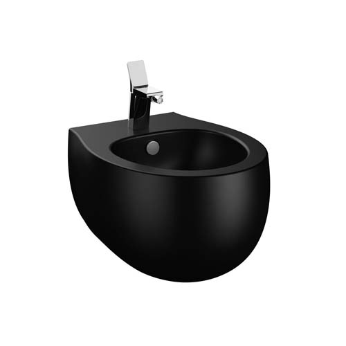 VitrA Memoria Wall Hung Bidet - Matt Black