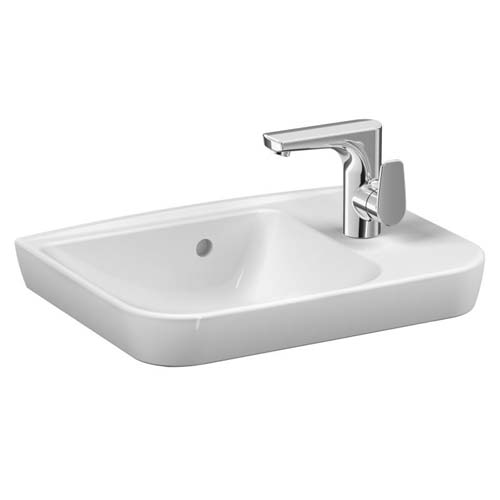 VitrA Sento Basin 50 x 375cm One Right Hand Tap Hole - White