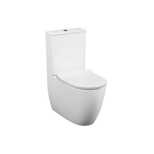 VitrA Sento Close Coupled Pan - Fully Back To Wall - White 12