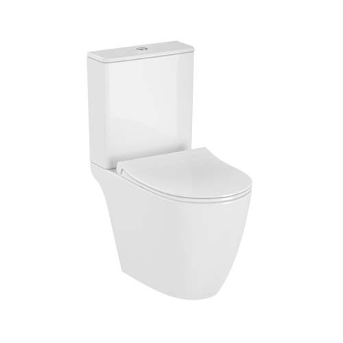 VitrA Sento Close Coupled Pan Open Back - White