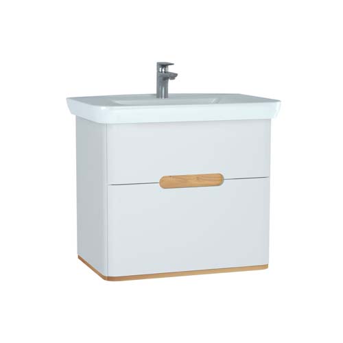 VitrA Sento Furniture 73cm For Use with 5947 Basin - Matt White