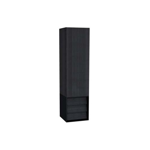 VitrA Frame Tall Unit - Drawer 39 W 151 H 39 Dcm Left Hand - Matt Black