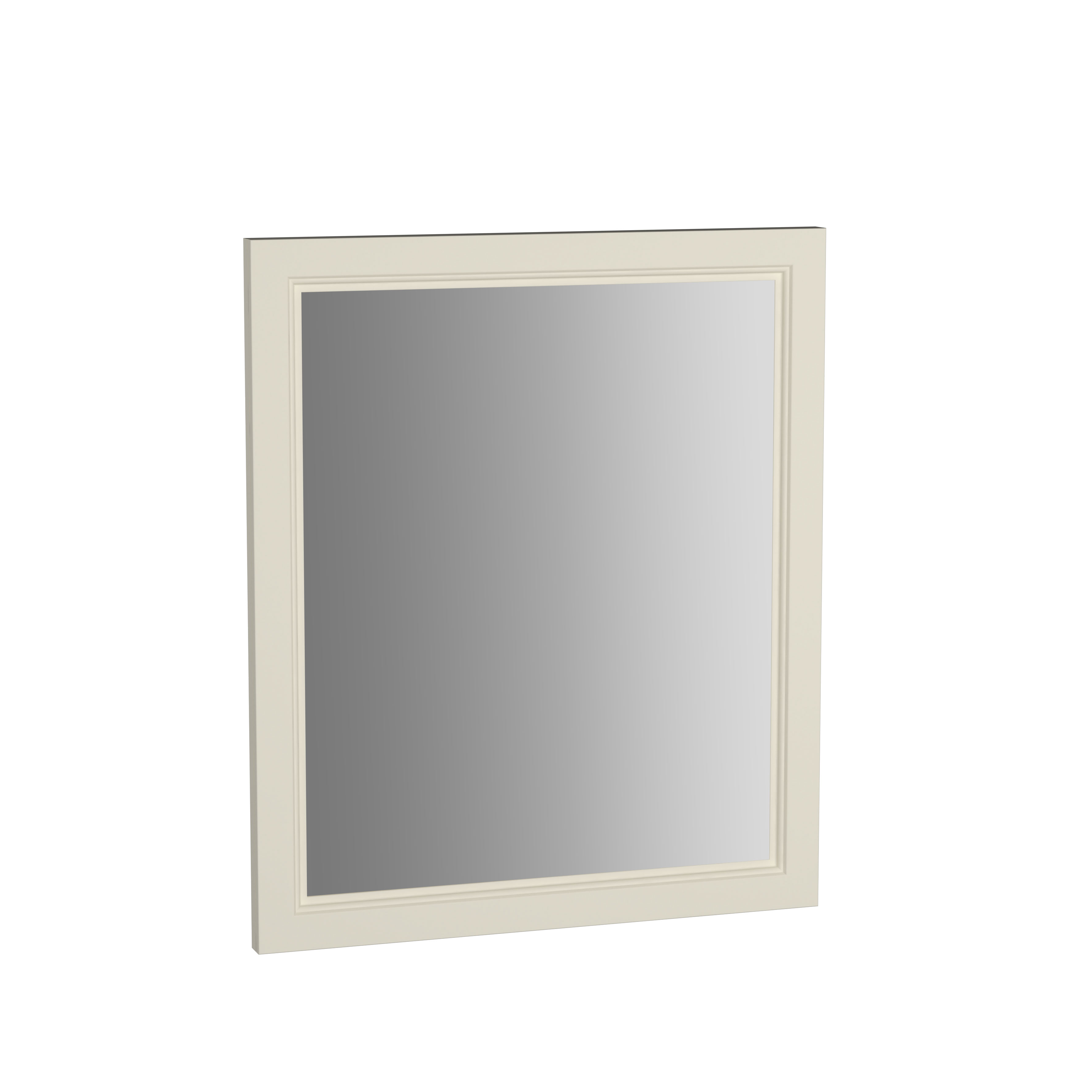 VitrA Valarte 65cm Flat Mirror - Matt Ivory