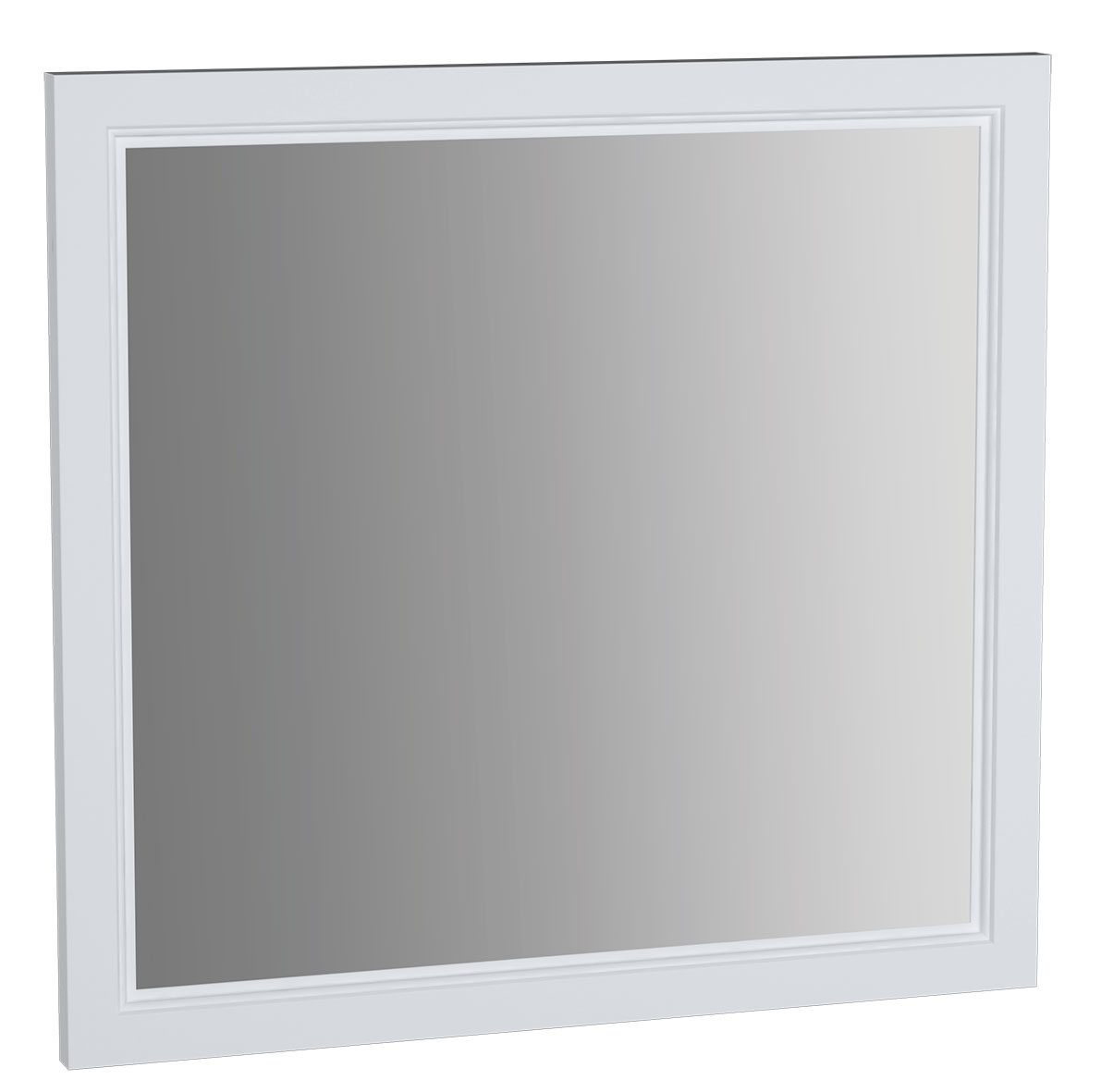 VitrA Valarte Flat Mirror 800mm x 760mm - Matt White