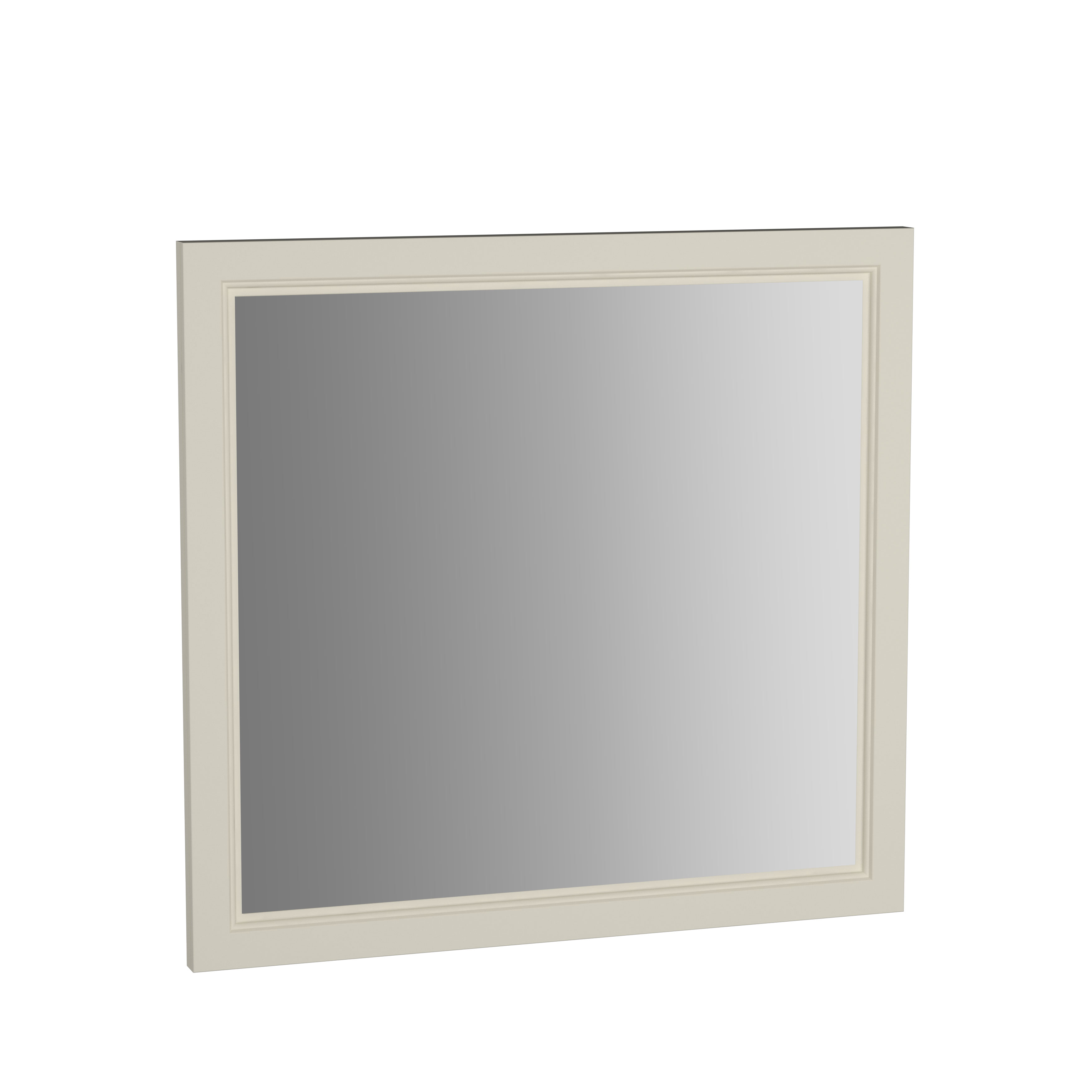 VitrA Valarte Flat Mirror 800mm x 760mm - Matt Ivory