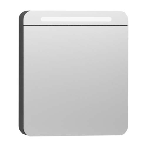VitrA Nest Mirror Cabinet 60cm with 1 Door Left Hand Hinge - Anthracite