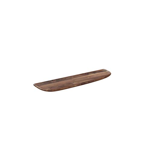 VitrA Plural 55cm Shelf Right Hand - Dark Oak